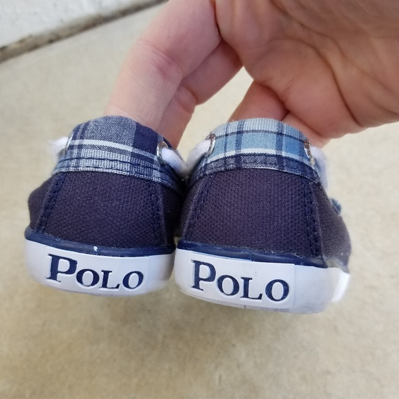 🚫SOLD🚫▪Polo Ralph Lauren ▪ Plaid Boat Shoes - Picture 2 of 8